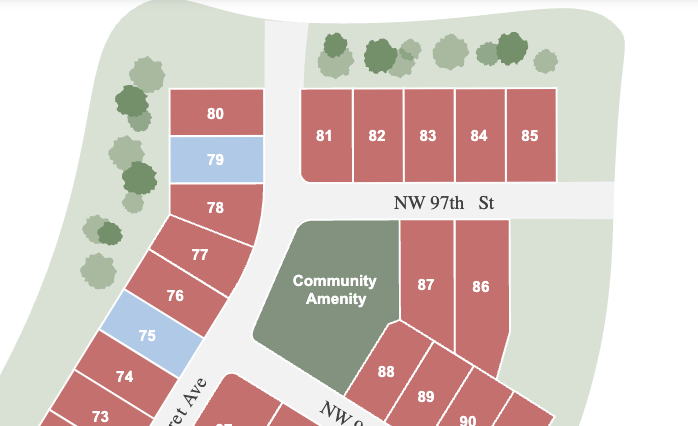 Green Hills Site Map